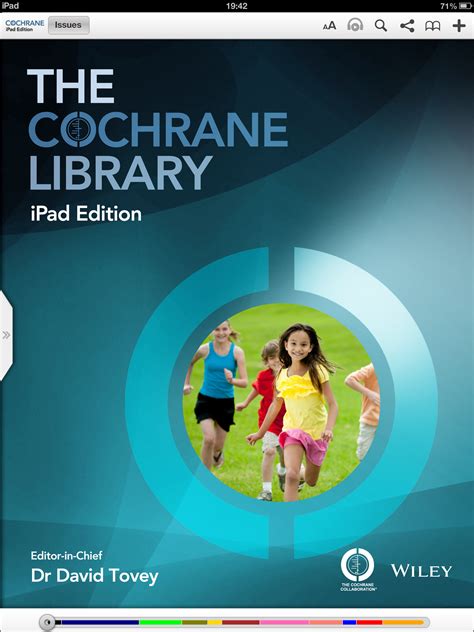 cochrane library iphone ipad medical app review