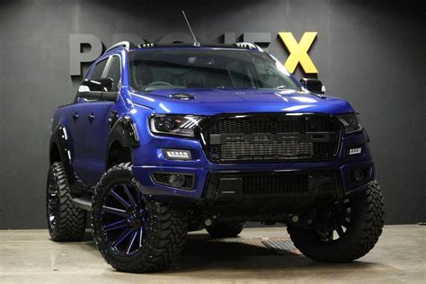 edition custom ford ranger wildtrak  performance blue