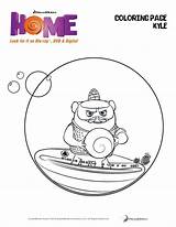 Dreamworks Coloring Must Animation Kyle Pages sketch template