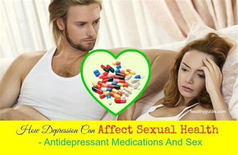 check out how depression can affect sexual health right here with us