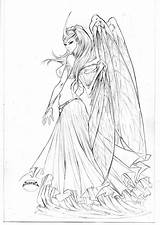 Coloring Pages Deviantart Soulfire Fairy Pencils Cover Adult Pencil Printable Drawing Fantasy Drawings Warrior Wings Therapy Visit Sketches Books Demon sketch template