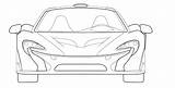 P1 Mclaren Drawing Drawings Supercar Forums Patent Coloring Pages Teamspeed Choose Board sketch template