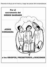 Sacerdotal Sacramentos Catecismo Catequesis Recursos Fichas Educativas Catequista Comunión Comunion sketch template