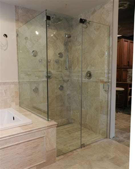 Shower Glass Panel For Contemporary Bathroom Styles