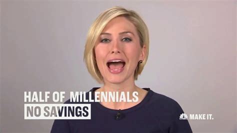 cnbc make it tv commercial millenial savings featuring morgan brennan ispot tv