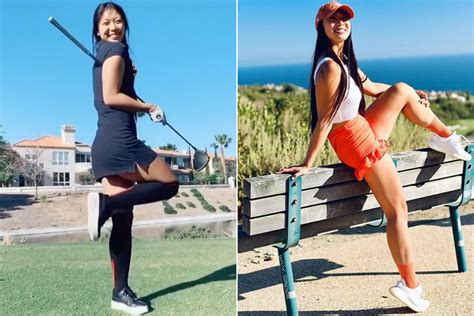 golfer isabelle shee combats pressure  instagram rise