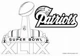 Patriots Coloring Pages England Bowl Super Football Logo Trophy Drawing Printable Nfl Xlix Print Drawings Color Superbowl Getcolorings Colouring Logos sketch template