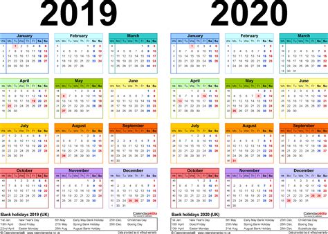 year calendars uk