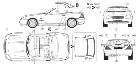 car blueprint