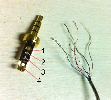 headphone mic wiring diagram