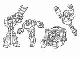 Rescue Bots Coloring Pages Transformers Printable Sheets Kids Bot Characters Colouring Print Birthday Choose Board 4kids sketch template