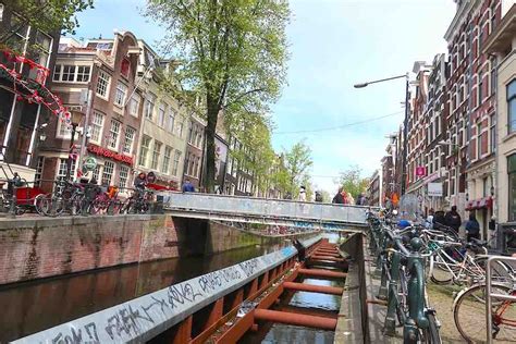 3d Printed Bridge In Red Light District Of Amsterdam