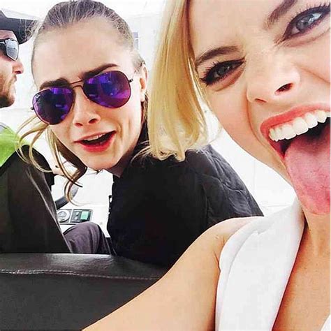 Cara Delevingne And Margot Robbie The Best And Most Beautiful