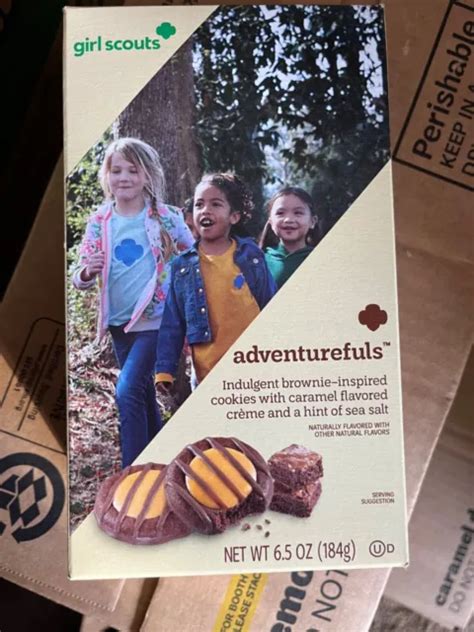 girl scouts adventurefuls cookies  oz  picclick