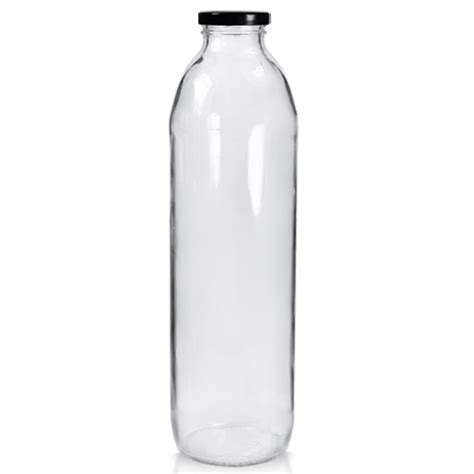 1 Litre Glass Juice Bottle With Lid Uk