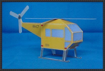 simple helicopter paper model   wwwpapercraftsqu