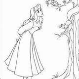 Aurora Princess Drawing Coloring Pages Dancing Disney Sleeping Beauty Birds Animals Singing Hellokids Prince Drawings Forest Phillip Paintingvalley Belle sketch template