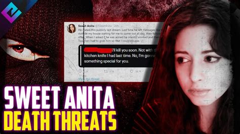 twitch streamer sweet anita faces stalker death threats youtube