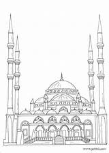 Coloring Arabic Alphabet Muslim Islamic Crafts Ramadan Pages Mosque Books Kids Children Islam Colouring Drawing Activities Arab Mandala Mosques рамадан sketch template