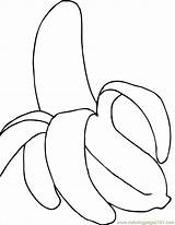 Coloring Pages Banana Bananas Outline Clipart Kids Print Fruit Drawing Bunch Printable Tv Fruits Getdrawings Library Popular Coloringhome Beneficial sketch template