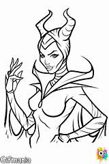 Malefica Maleficent Descendientes Coloriage Isi Descendants Maléfica Malvorlagen sketch template
