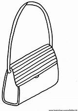 Handtasche Malvorlage Handtaschen Malvorlagen Kleidung Malen Zeichnung sketch template