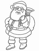 Santa Claus Sketch Coloring Comments sketch template