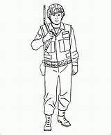 Army Coloring Pages Start Color Clicking Select sketch template