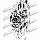 Tattoo Designs Skin Torn Ripped Tear Tattoos Rip Drawings Createmytattoo Skull Custom Create Peek sketch template