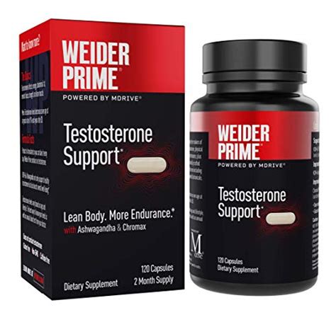 Weider Prime Testosterone Supplement For Men Healthy Testosterone