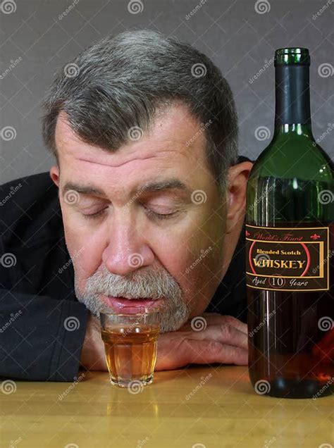 Passed Out Drunk Alcoholic Adult Man Stock Image Image Of Container