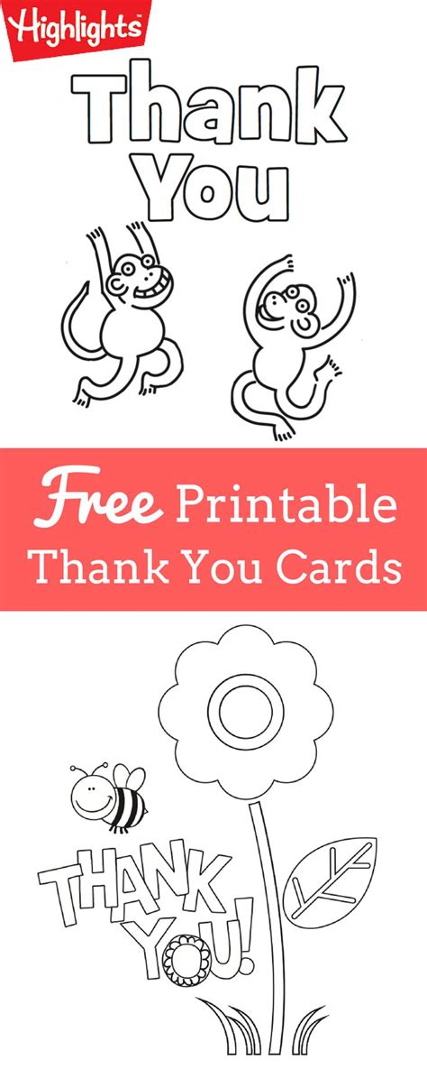 printable   cards highlights  children   cards