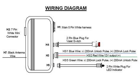 vehicle wiring diagrams alarms