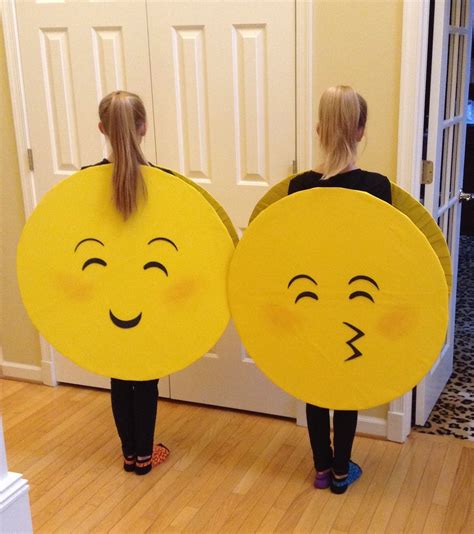 Emoji Costumes Back Emoji Halloween Costume Emoji Costume