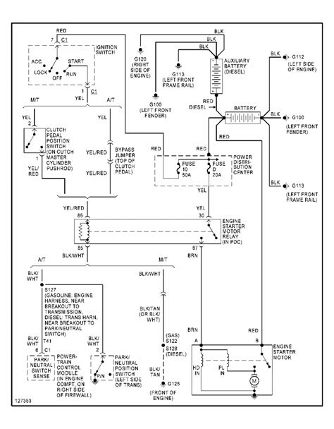 dodge ram ignition switch wiring diagram  wiring
