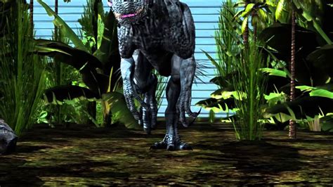 Indominus Rex Escape Full Render Jurassic Bge Youtube