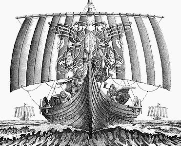 viking viking ship tattoo viking art viking ship