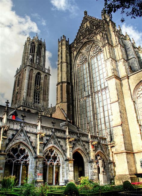 dutch churches cathedrals images  pinterest holland  netherlands  netherlands