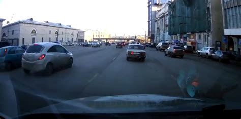 Russian Dashcam Video Catches Out Of Control Car In Action