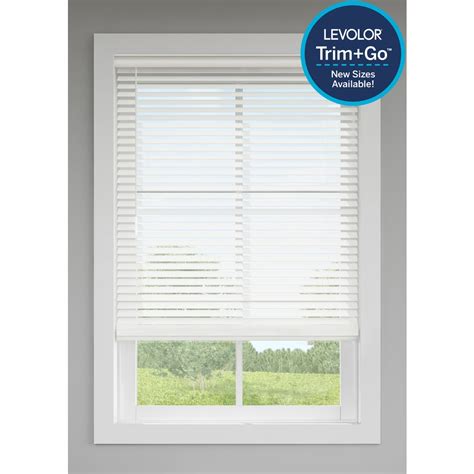 levolor   cordless white room darkening faux wood blinds common   actual
