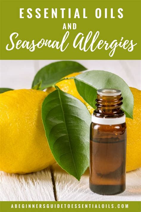 6 ways to use essential oils for seasonal allergies — a