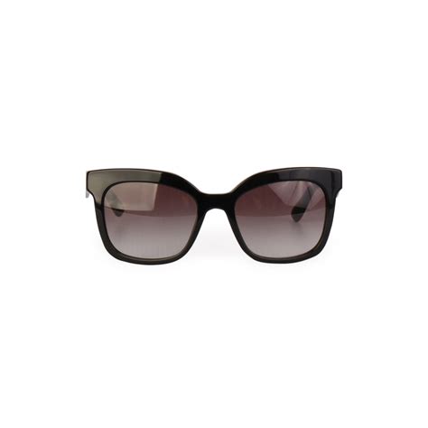 prada cat eye sunglasses black spr24q luxity