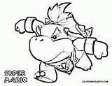 Coloring Bowser Jr Pages Printable Adults Kids sketch template