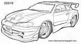 Carros Tunados Esportivos Tunado Camero Chevy Undercover Z28 Marcadores Setembro Coloringcity Desenhando Colorindo sketch template