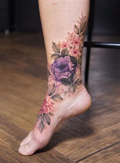 60 ankle tattoos for women in 2020 ankle tattoos for women cover up