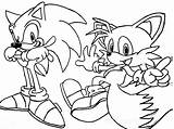 Tails Coloring Pages Nine Getcolorings sketch template