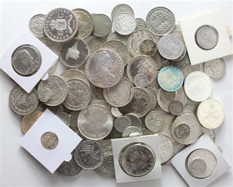 wereld  kg bruto zilveren munten zilver catawiki