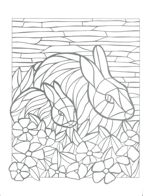 printable mosaic coloring pages  getcoloringscom
