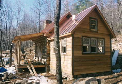 part   building  rustic cabin handmade houses  noah