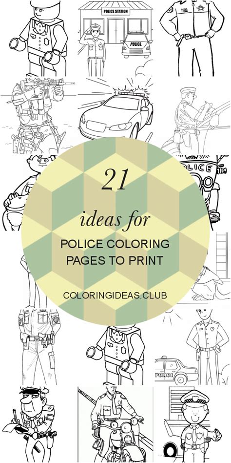 ideas  police coloring pages  print coloring pages  print